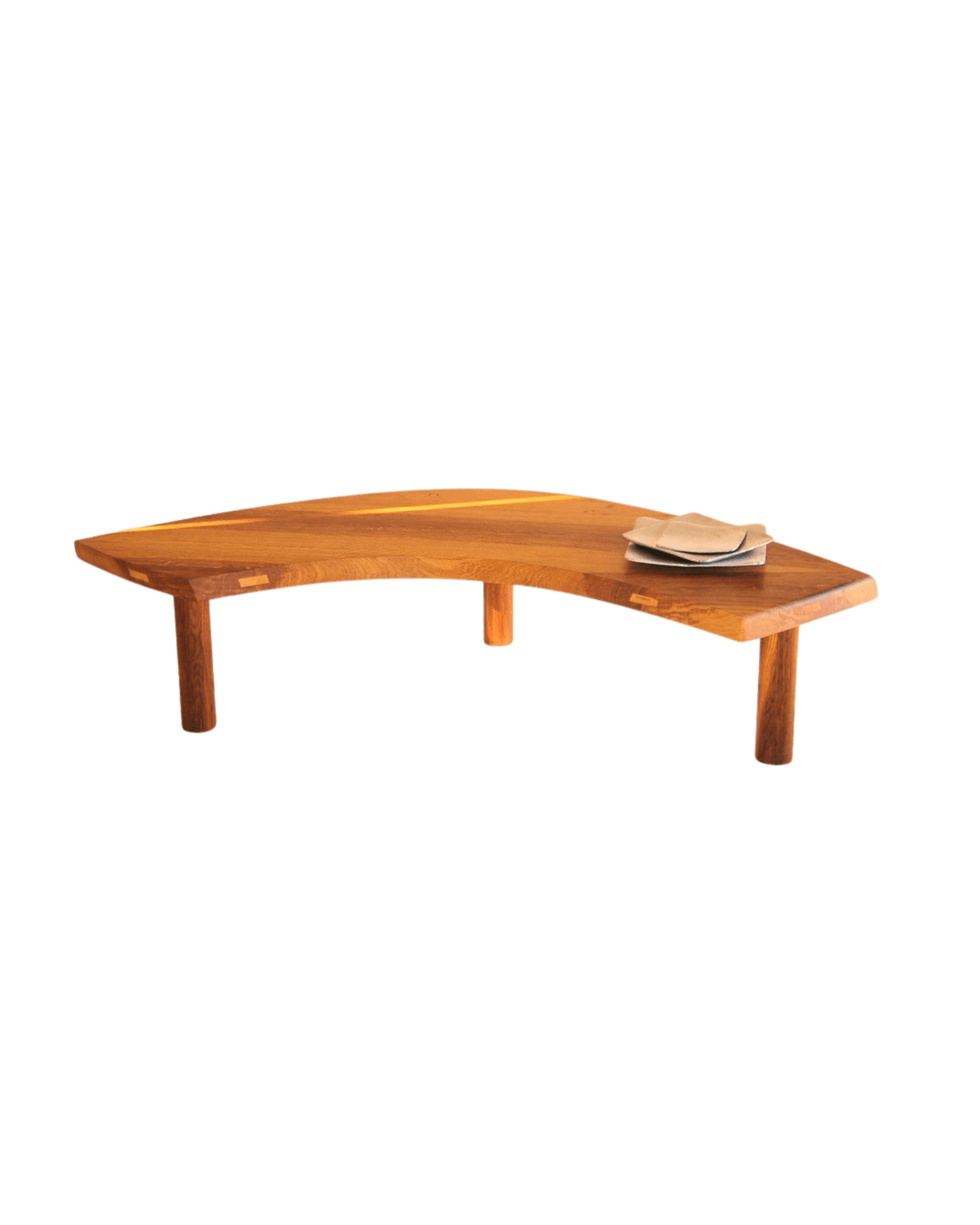 T22C Pair Low Bow Table - Pierre Chapo - Chapo Création