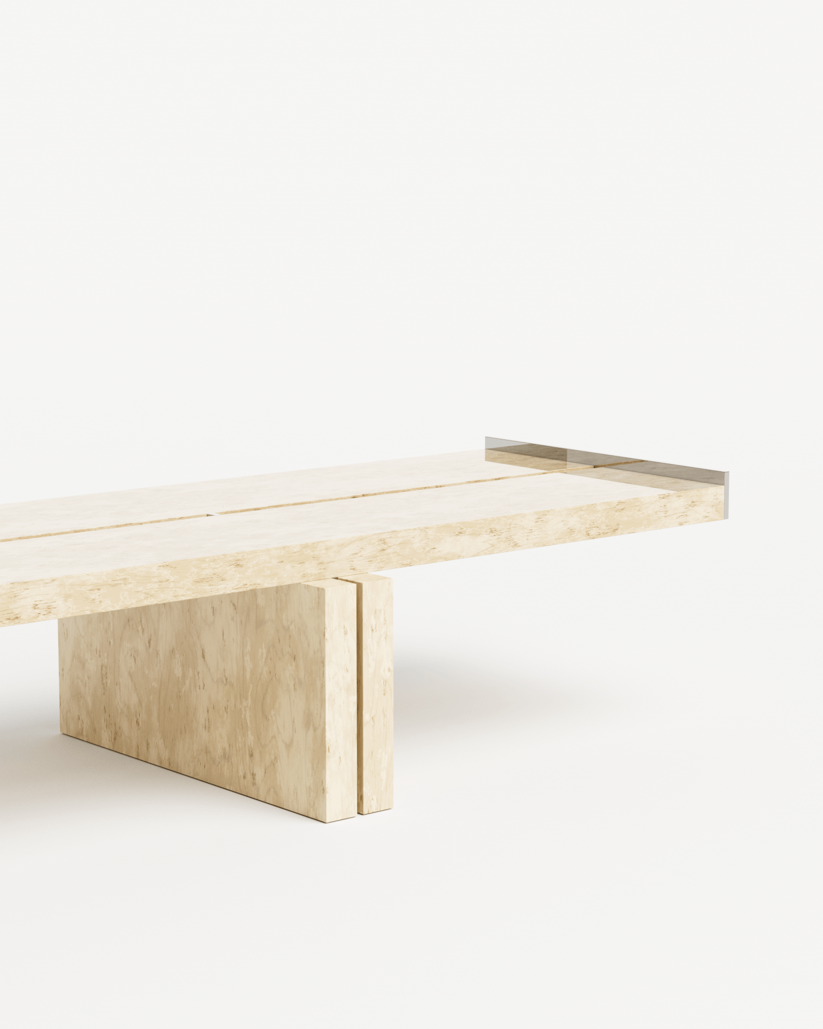 Studioutte Osaka Bench for Monde Singulier