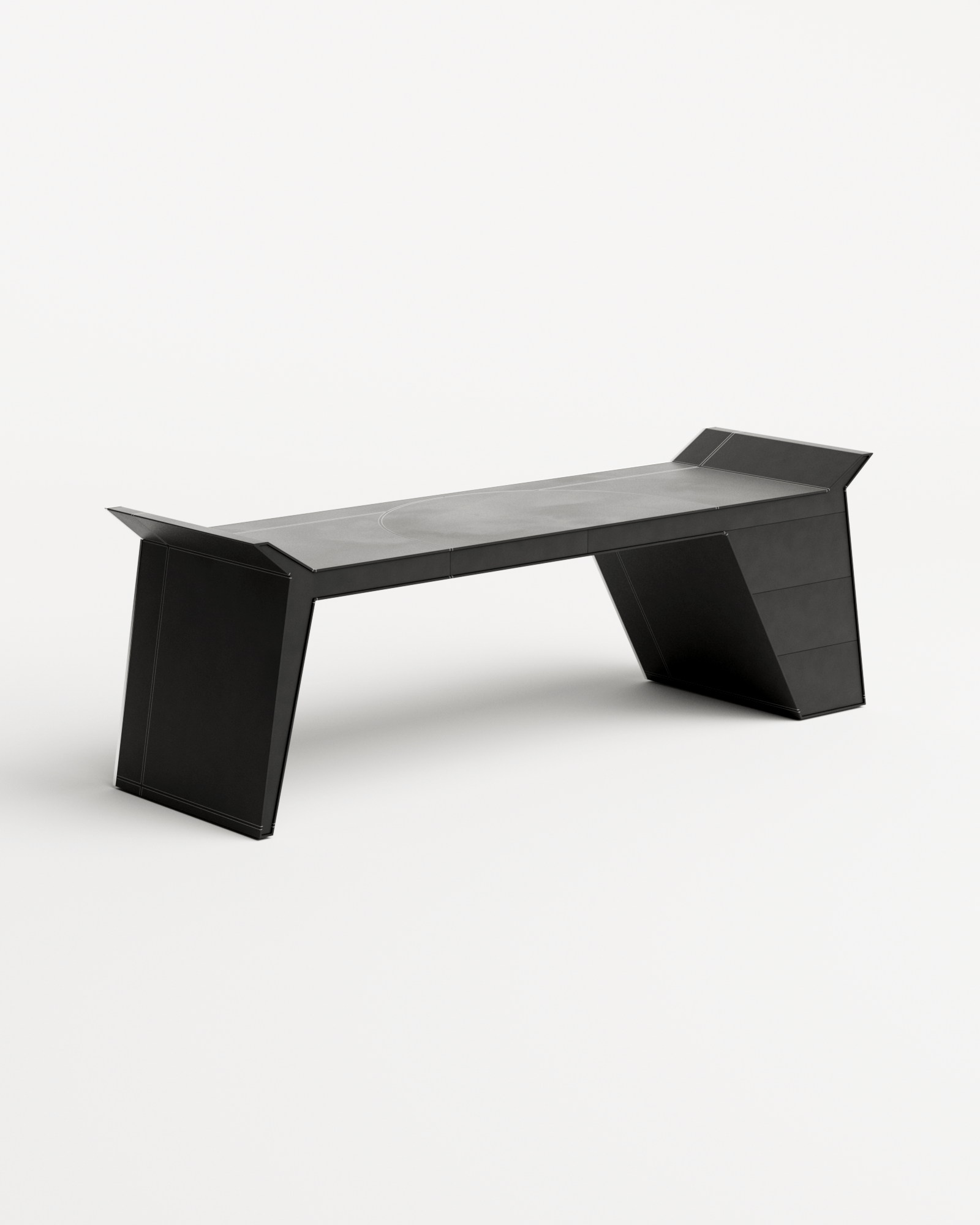 Desk, Stamp by Christophe Perichon, Monde Singulier