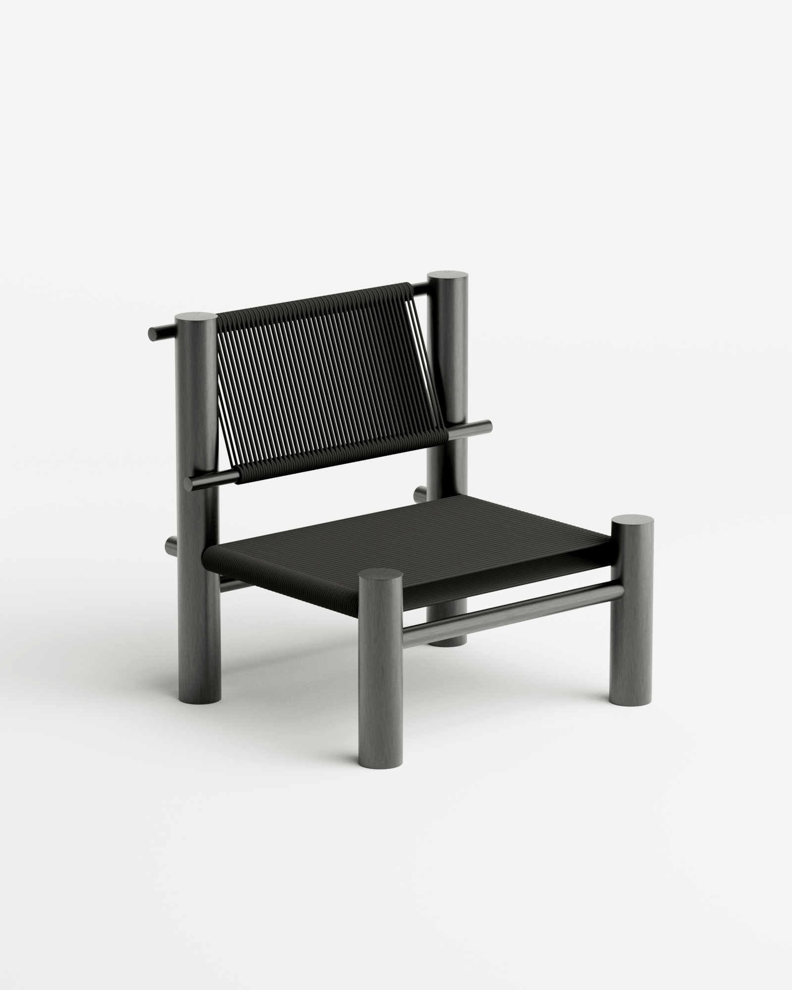 Undum and Bevel Chair - Black, Undum and Bevel, Hadge