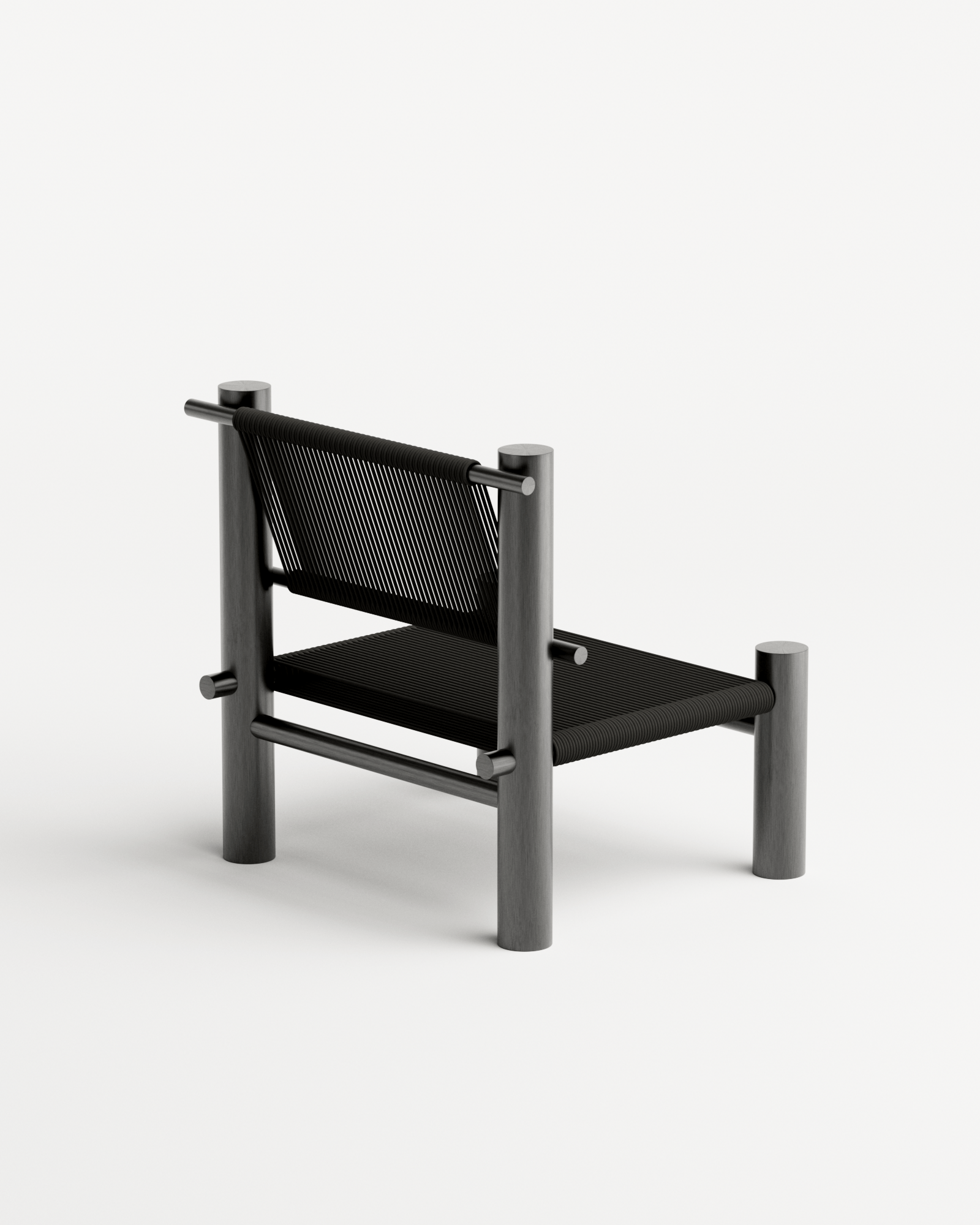 Undum and Bevel Chair - Black, Undum and Bevel, Hadge