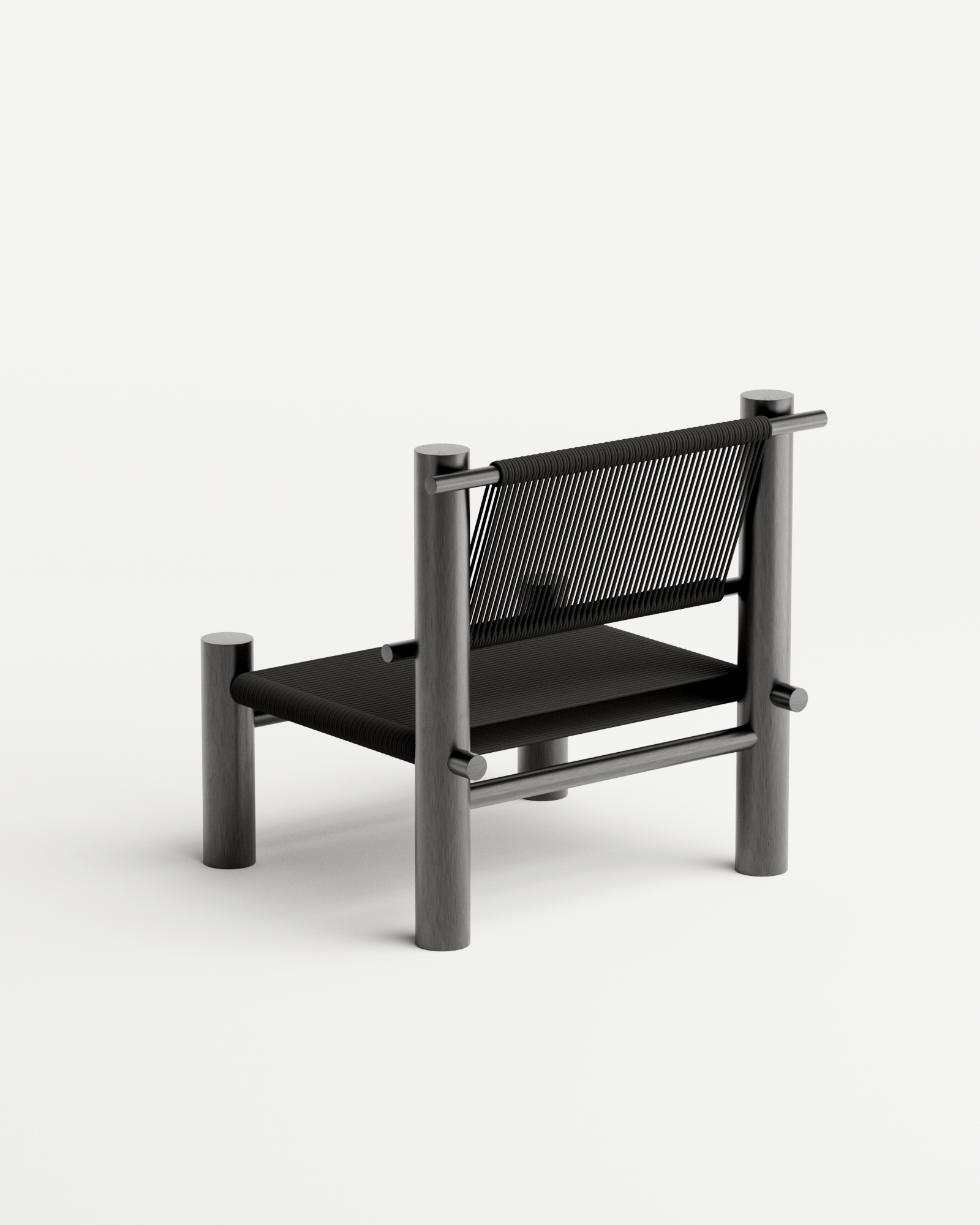 Undum and Bevel Chair - Black, Undum and Bevel, Hadge