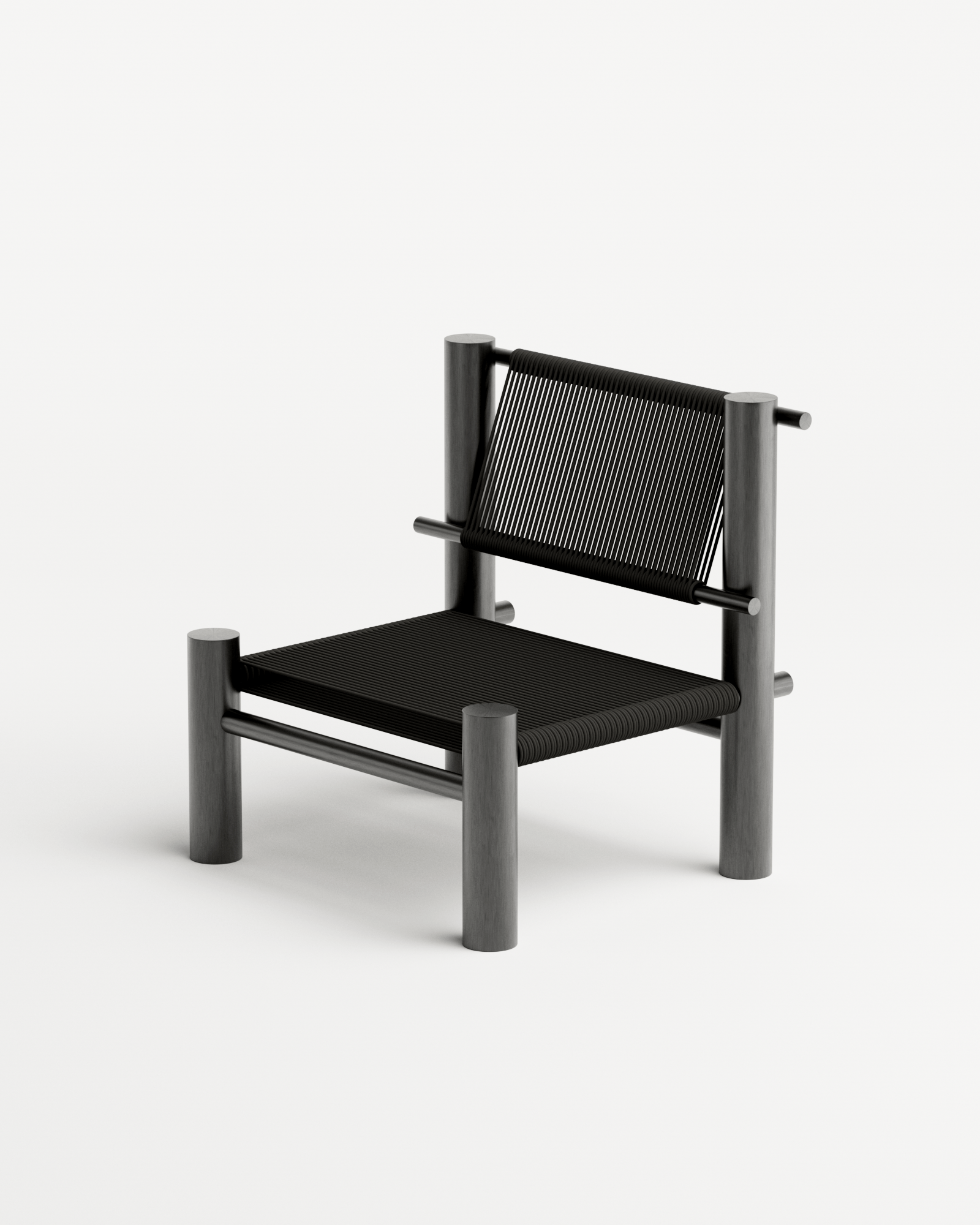 Undum and Bevel Chair - Black, Undum and Bevel, Hadge